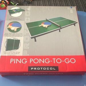 Protocol Ping Pong-To-Go Set ❣️Ship Alone❣️